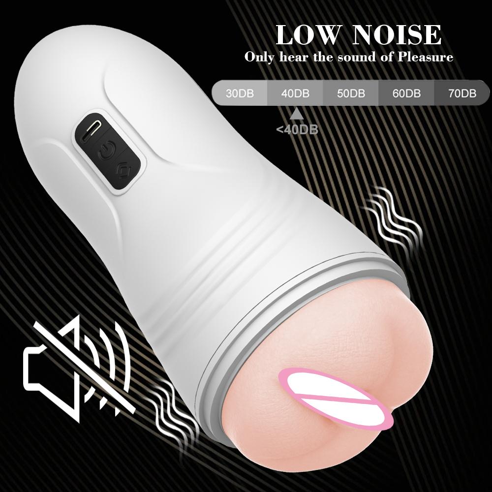 Male Masturbator Vibration Machine Real Vaginal Pocket Cat Penis Oral Masturbation Cup Adult Male Sex Toy
