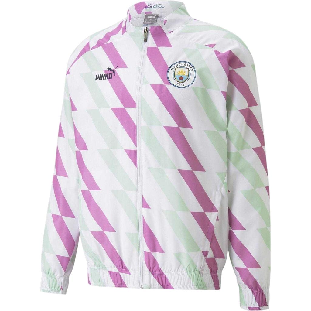 Puma Mens Prematch Manchester City FC Anorak