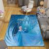 Custom 1Pc Elsa'S Frozen Fantasy Rug Office Carpet Indoor Outdoor Entrance Doormat Nonslip Soft And Comfortable Living Room D91664