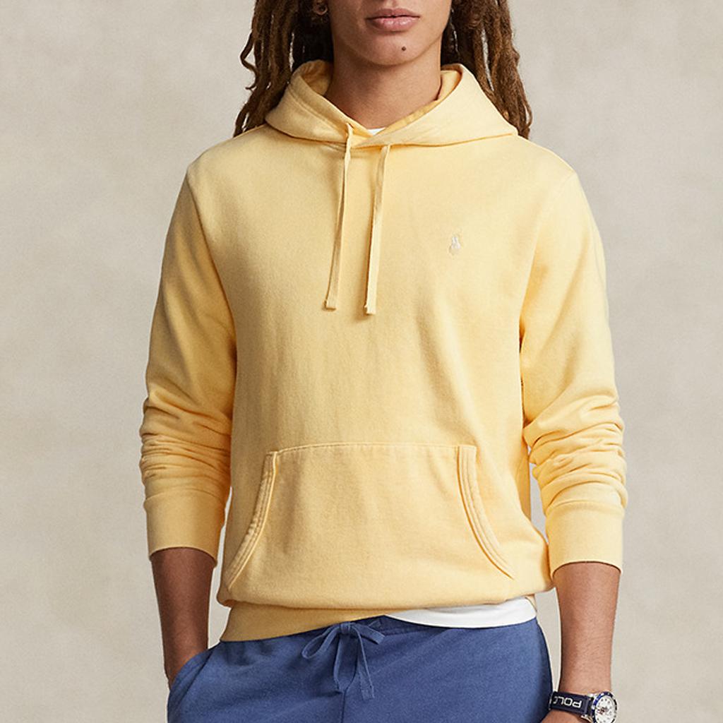Polo Ralph Lauren Solid Color Hooded Long Sleeve Casual Sweatshirt Men sweatshirt Yellow MNPOKNI16823222-700