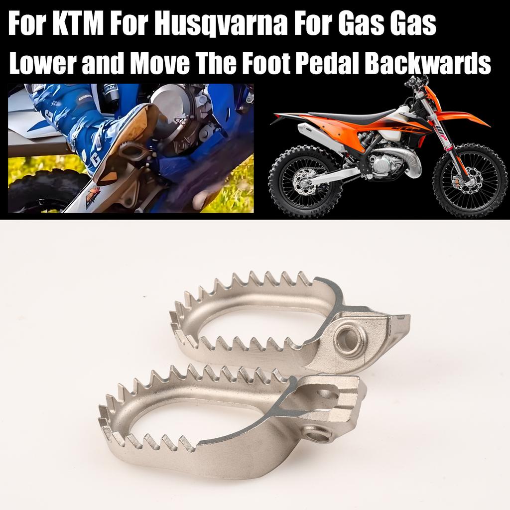 NEW Motorcycle Pedal Stainless Steel Pedal For KTM EXC EXCF 250 300 XC XCF SX SXF 85 125 150 200 350 450 530 2017-2023 2024 2025