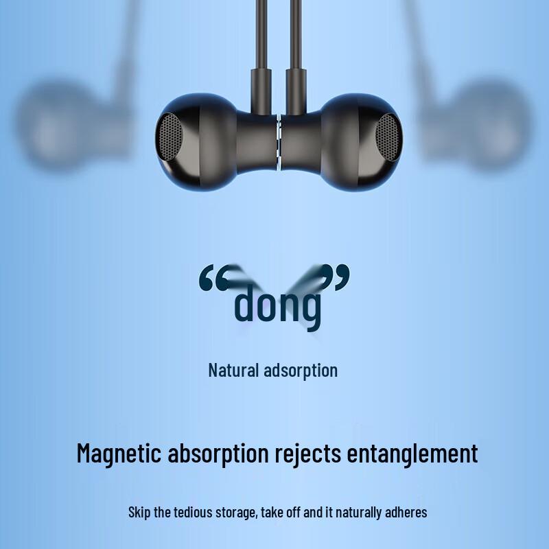 Bach Johann BT02 Wireless Neckband Bluetooth Earphones