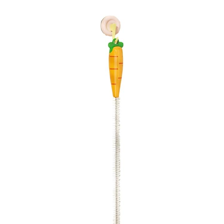 

75cm Carrot Handle Drain Brush Pipe Cleaner With Efficient Brush Head For Household Kitchen Clog Removal Cleaning Tool