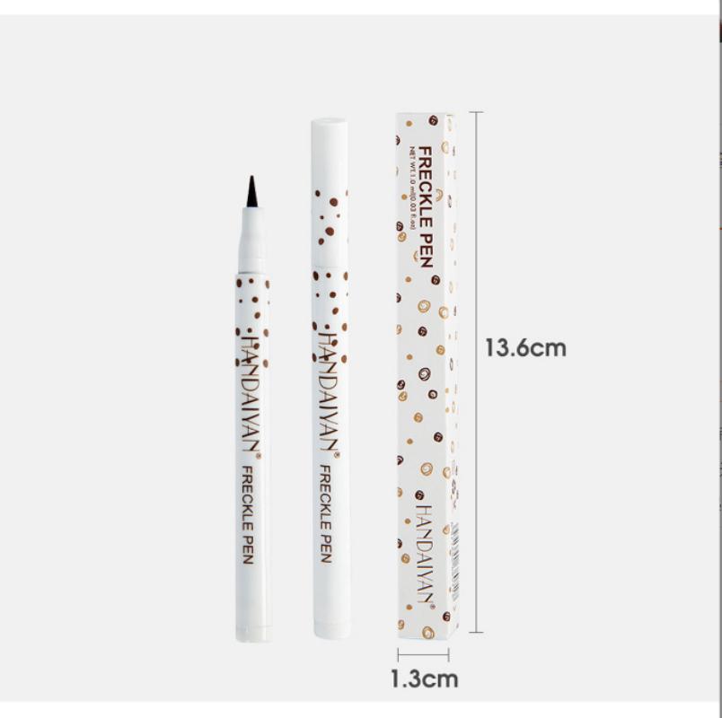 Wasserdichter Sommersprossenstift mit natürlichem Punkt, dauerhafter Simulationspunkt, Sommersprossenstift, Make-up, Eyeliner, leicht zu färbendes Verschönerungs-Make-up