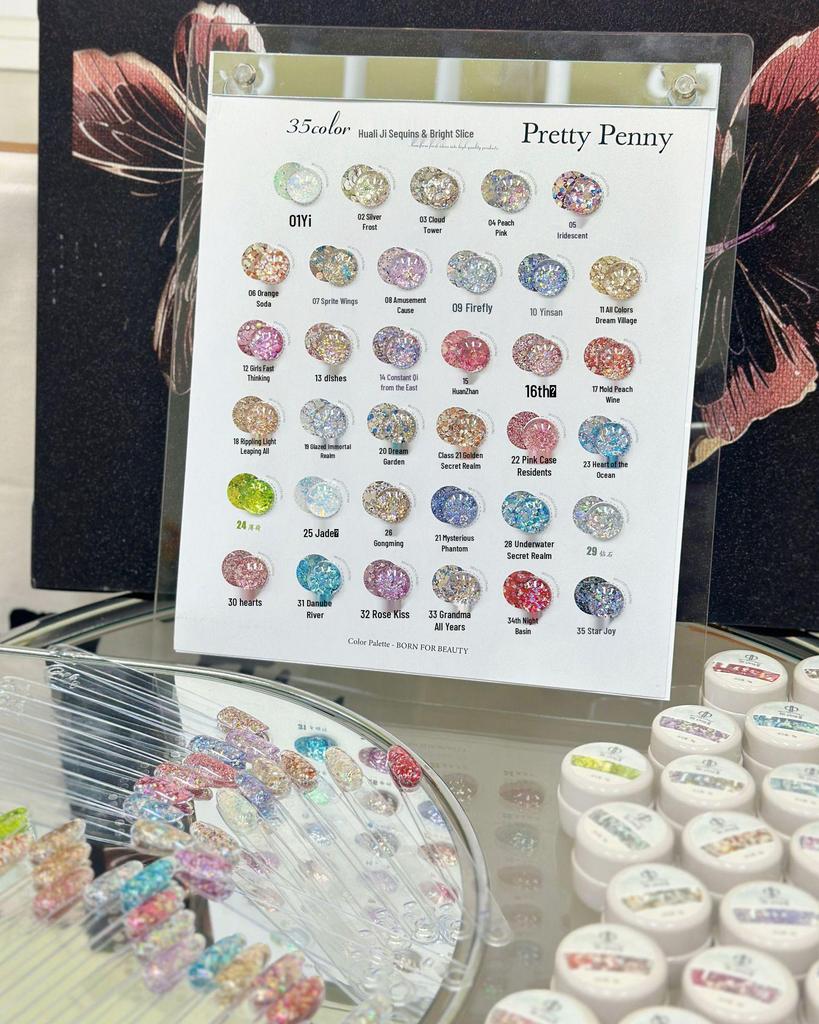 Jiaona Glitter Gel: New Candy Flakes for Nail Art 2025