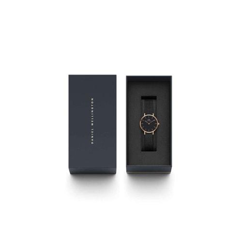 [Official Shop/2-Year Warranty/Authentic Import] Daniel Wellington DW Petite Ashfield 36mm Watch for Men and Women, Stylish Mesh Watch In Black and Ro