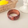 Runt Leopardsmönstrat Armband Mode Ormmönstrat Handring Tigermönster Träarmband Unisex