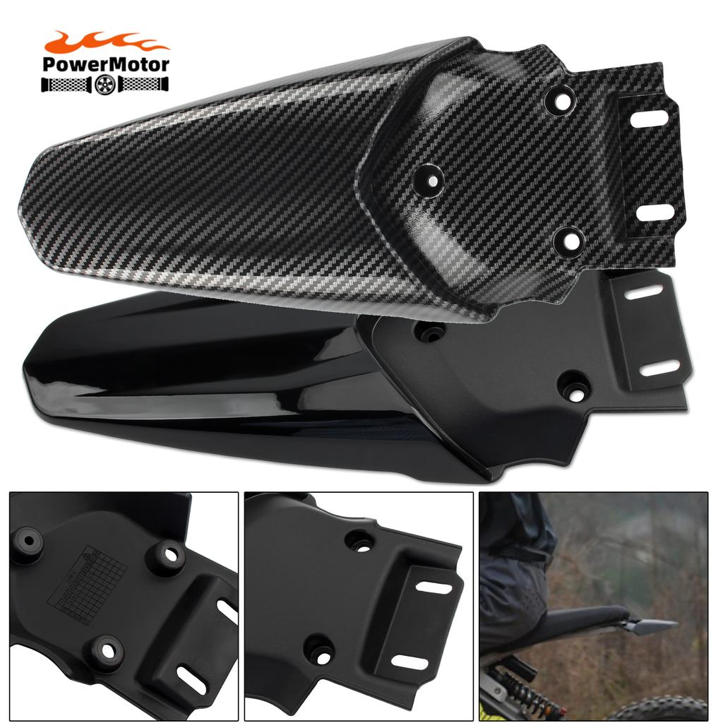 Per TALARIA MX3 MX4 Dirt Pit Bike Moto Copertura Parafango Posteriore Protezione Ruota Parafanghi Posteriori Accessori Moto Fibra di Carbonio