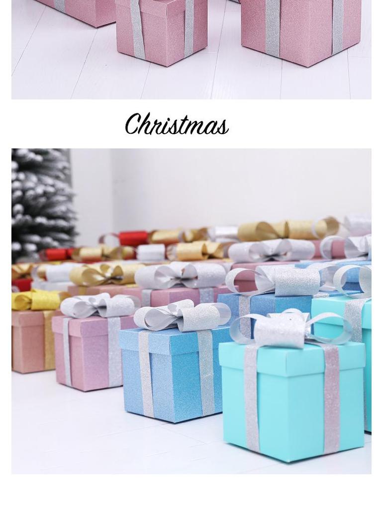 Festive Gift Box: Christmas, New Year & Spring Decorations for Tree & Display