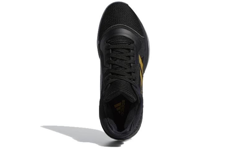 Adidas Marquee Boost Low 'Black Metallic Gold' EE8572