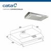 Kitchen extractor Cata LFK6001X