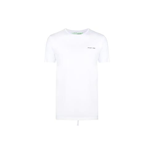 OFF WHITE SS19 T Shirt Men's White OMAA027S191850220110