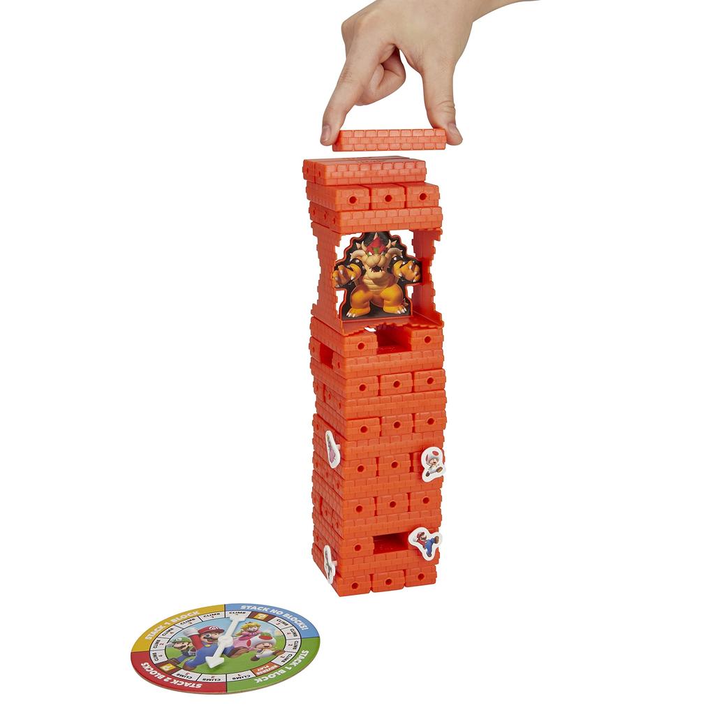 Hasbro Gaming Jenga Super Mario Super Mario Block Stacking Tower Game for Ages E9487 Genuine Product Fans, 8+