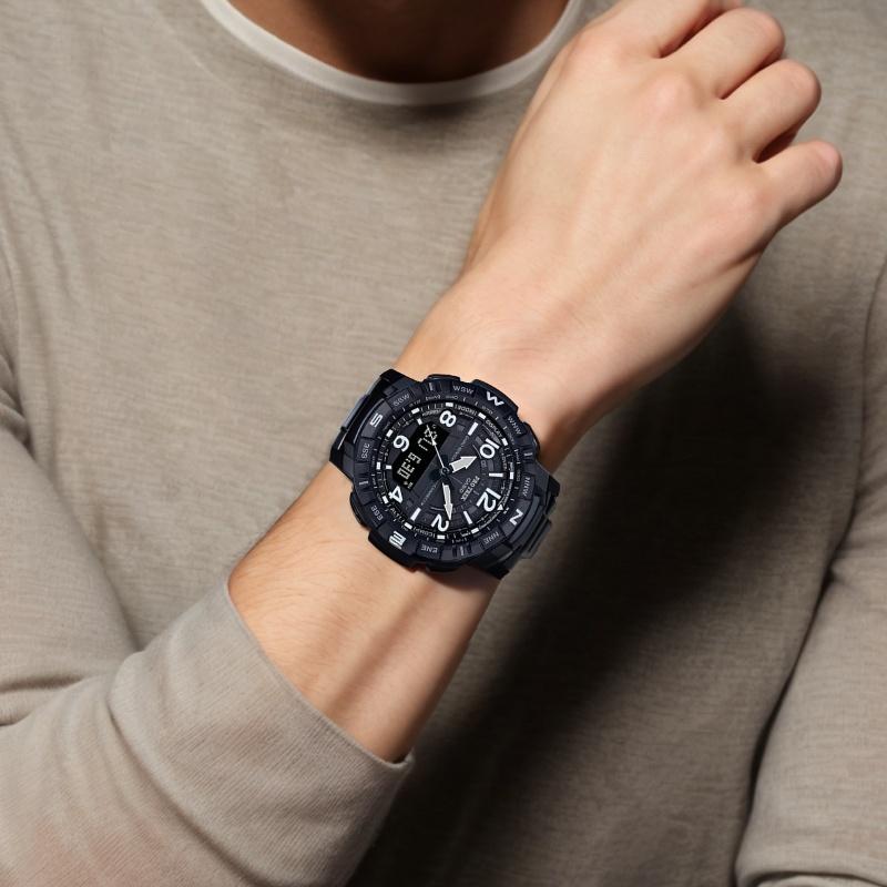 CASIO Men PRO TREK Black Watch PRT-B50YT-1 PRT-B50YT-1