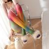 New Rainbow Stockings Japanese Thin Personalized Pantyhose Women New Autumn Winter Gradient Party Stockings