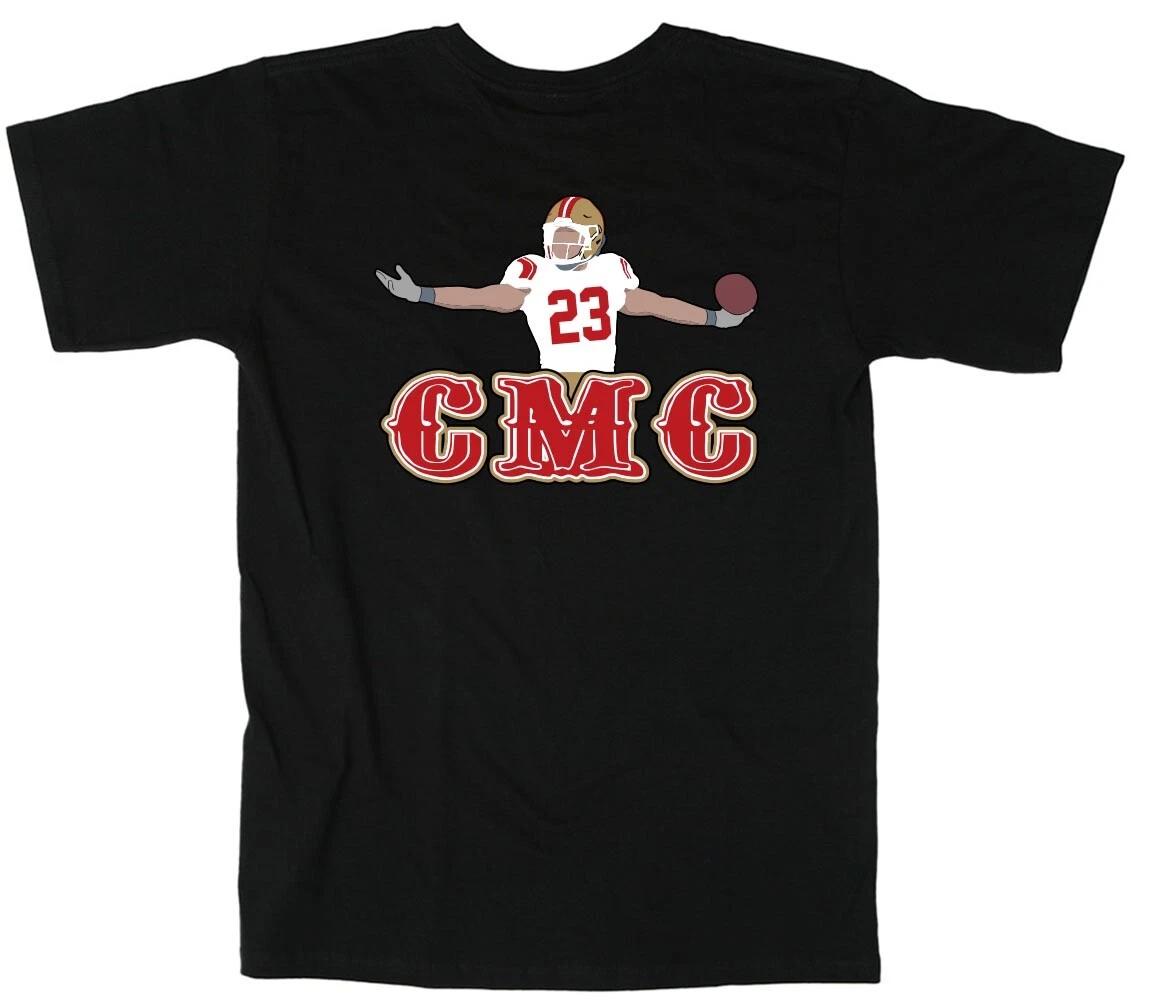 Christian McCaffrey 49ers CMC Long Short Sleeve T-Shirt M
