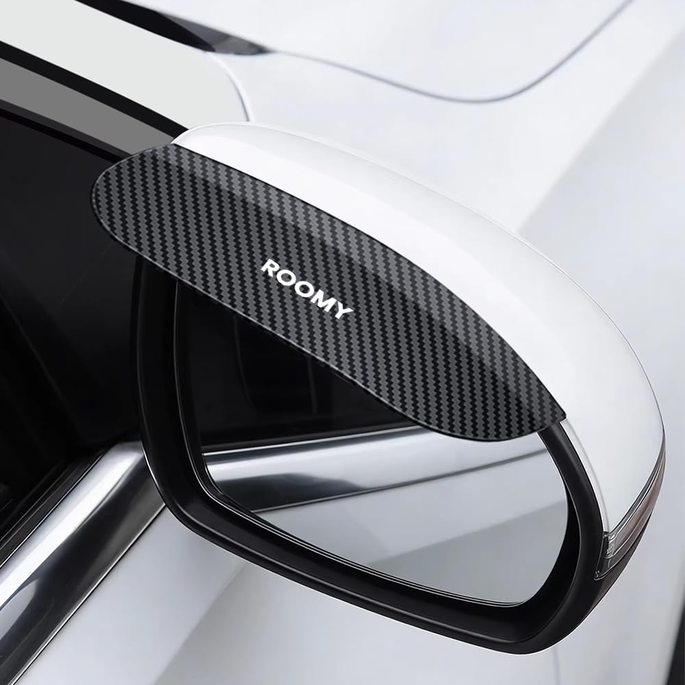 

Roomy Dedicated Car Exterior Parts Door Mirror Visor PVC Protective Cover with Dedicated Logo ROOMY New Roomy Custom Accessory Rain Protection Rain