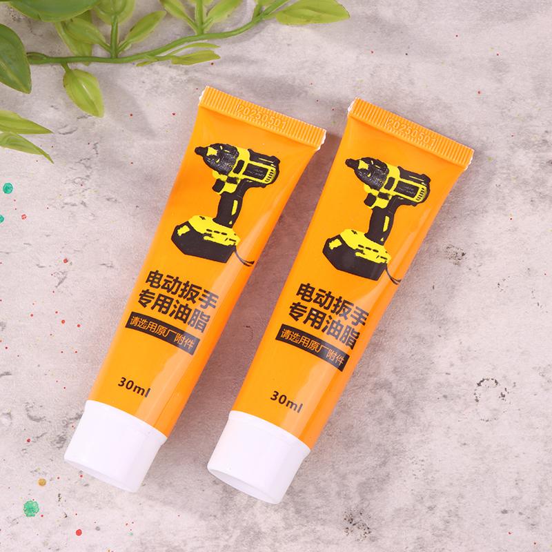 2Pcs Power Tool Grease 30Ml Electrical Power Tool Rotary Bit Lubricant Heat-Resistant Bearing Grease Rotary Hammer Accessories