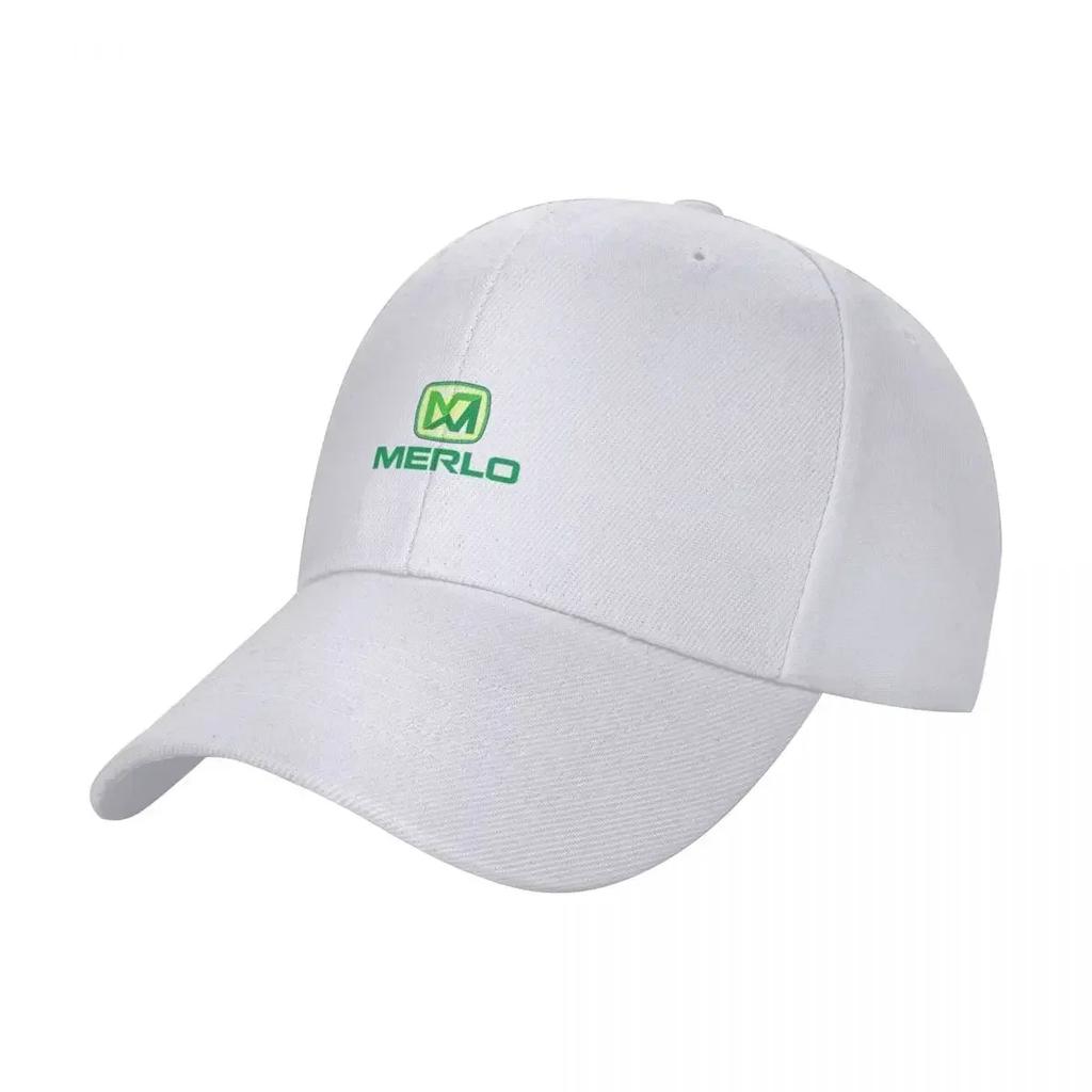 Merlo Logo86 Baseball Cap fishing hat Christmas Hat Women Mens