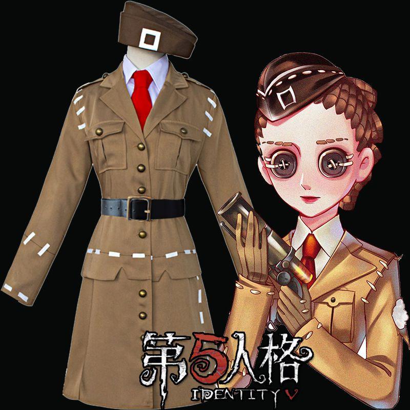 Unique Identity V Doctor Air Force Jack Costume For Creative Halloween And Game Events
