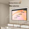 Manual Self-Locking Projector Screen