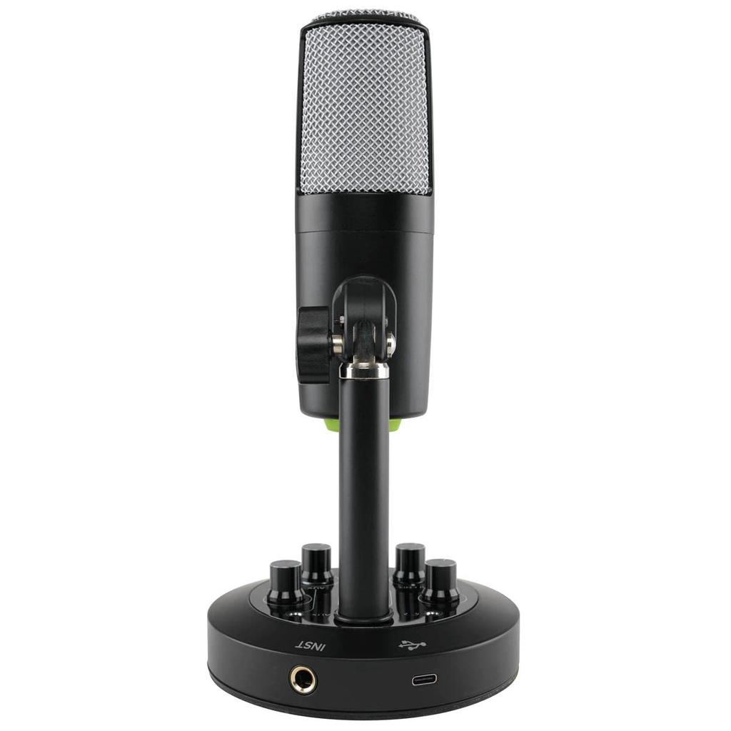 MACKIE Mackie 2CH Mixer Built-in Premium USB Condenser Microphone Chromium