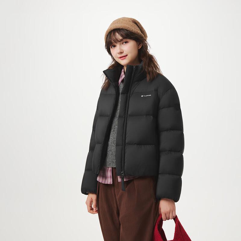 Tanboer Women's Short Stand-Collar Winter Down Jacket TB5530356D