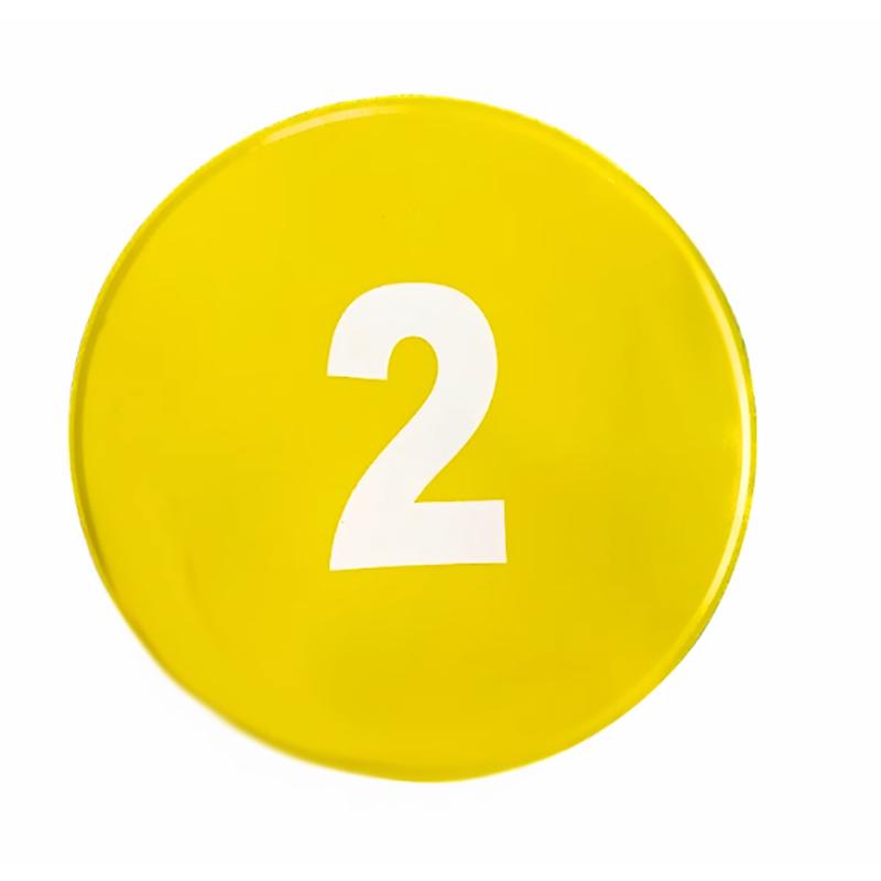 Yaying Sports Number Marker Disc