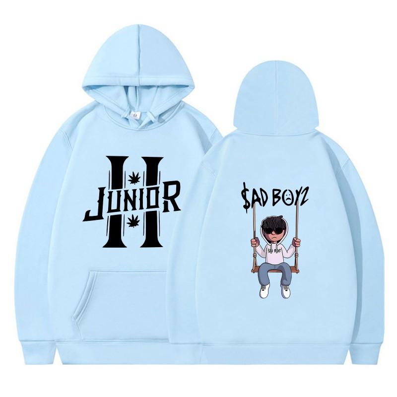 Unisex Hooded Sweatshirt Streetwear Casual Pullover Teens Men Women Loose Fit Cartoon Print