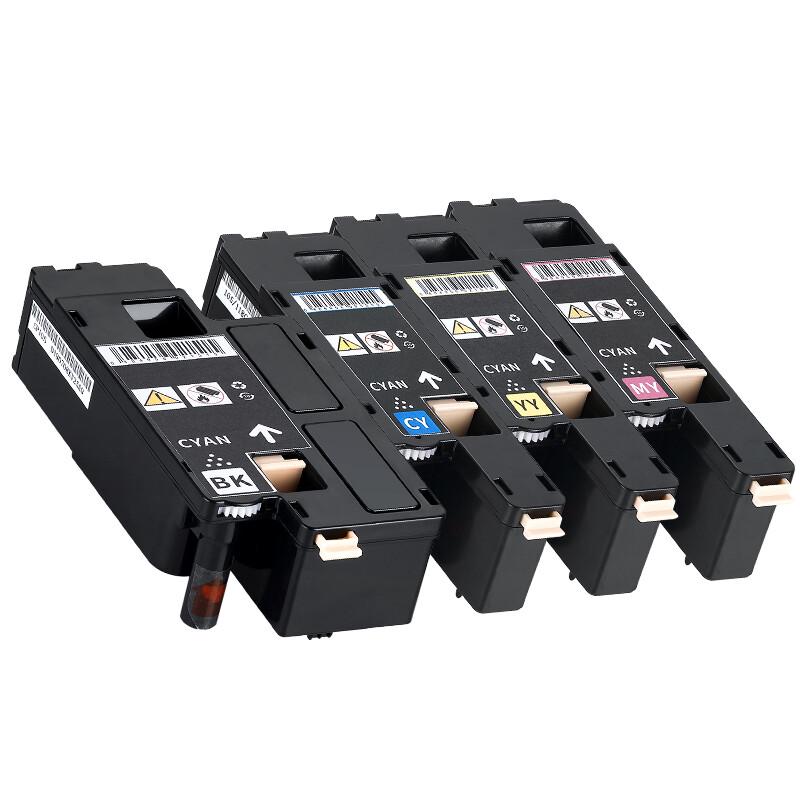 Bantoo Compatible 4-Color Toner Cartridge Set for Fuji Xerox