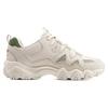 Skechers DLites 2.0 Monster Sweetheart Leather Fabric Synthetic Leather Retro Patchwork Low Top Dad Shoes Men Sneakers White Green 894155-NTOL