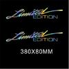 1 Pair Laser Sticker Graphics Decal For Car Body Door Hood Rear Window DIY Decor