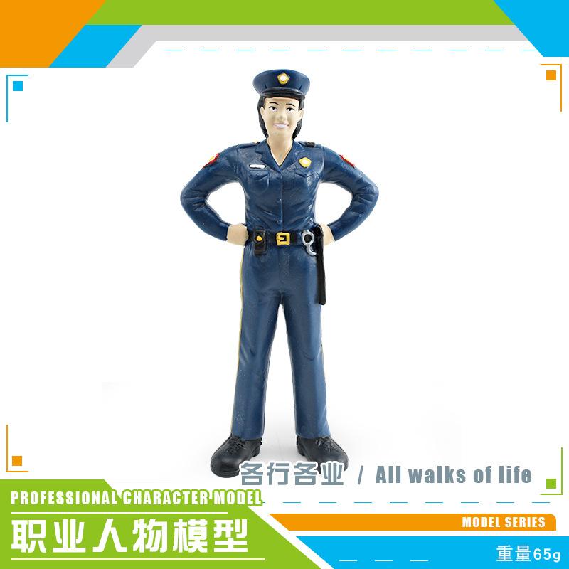 Giocattolo Educativo Montessori Mondo della Cognizione Architettura Figure Professionali insegnanti medici costruzione polizia Action Figures