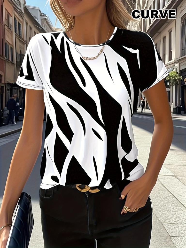2026 New Summer Women's Wear Japanese Beauty Printed Ladies T-shirt Round Neck Short Sleeve Street Casual Daily Basic Tops