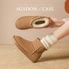 Agsdon Women's Warm Fleece-Lined Snow Ankle Boots