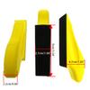 2x/Set Hand Sanding Block 27x90mm PU Hand Grinding Block Abrasive Tool Sanding Disc Holder for Wood Furniture Polishing