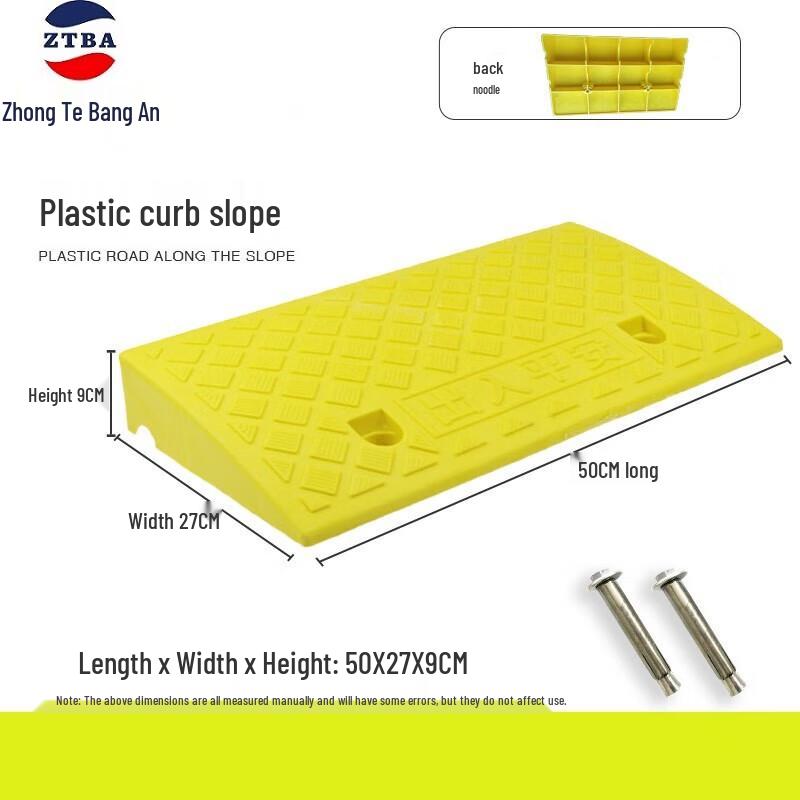 Plastic Threshold Ramp Mat 9cm