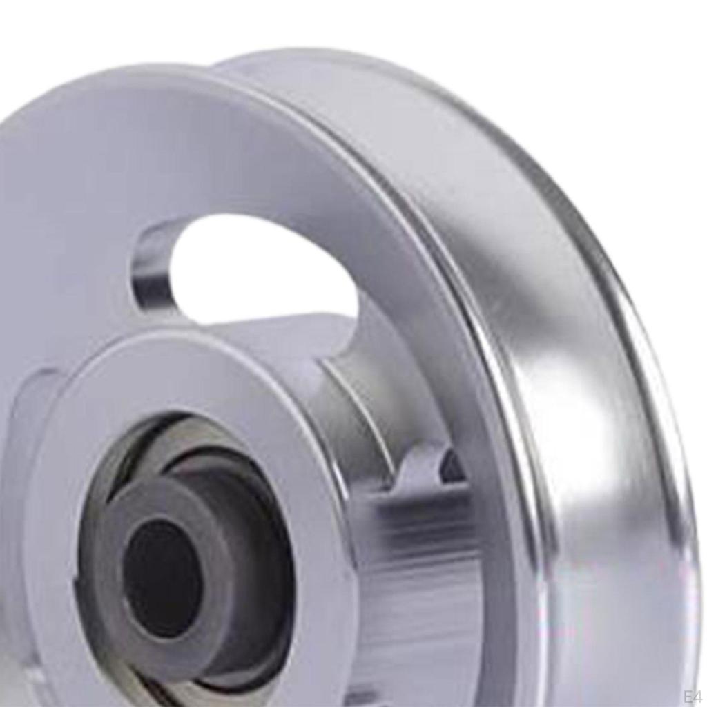 Aluminium Alloy Bearing Pulley Wheel, Durable Gym Cable Fitness Equipment Accessories