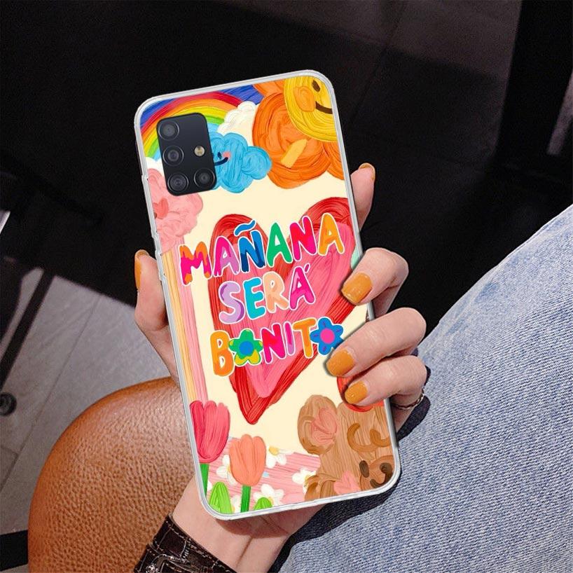 Karolg M-Manana Sera B-Bonito Phone Case For Samsung Galaxy A52 A32 A22 A12 A51 A31 A50S A30S A20S A10S Note 20 Ultra 10 Plus S1