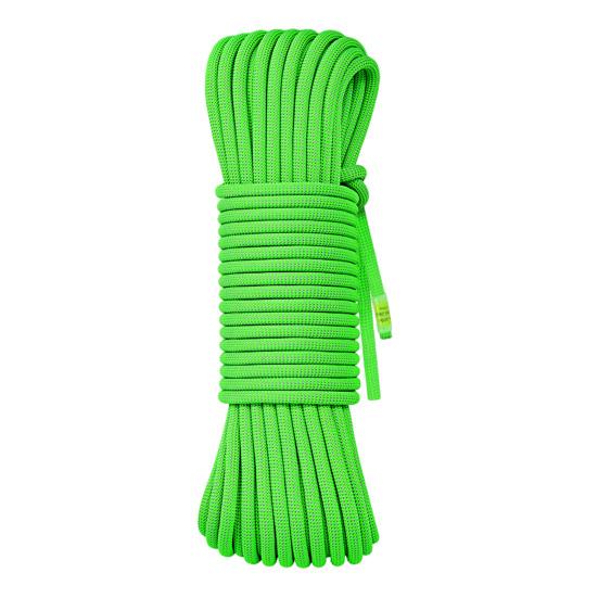 10.5MM 1M Horolezecké lano 25kN Venkovní Skalní lezení Pletené Statické lano Vysoká zátěž Slaňování Práce ve výškách Záchranné lano Horolezecké vybavení