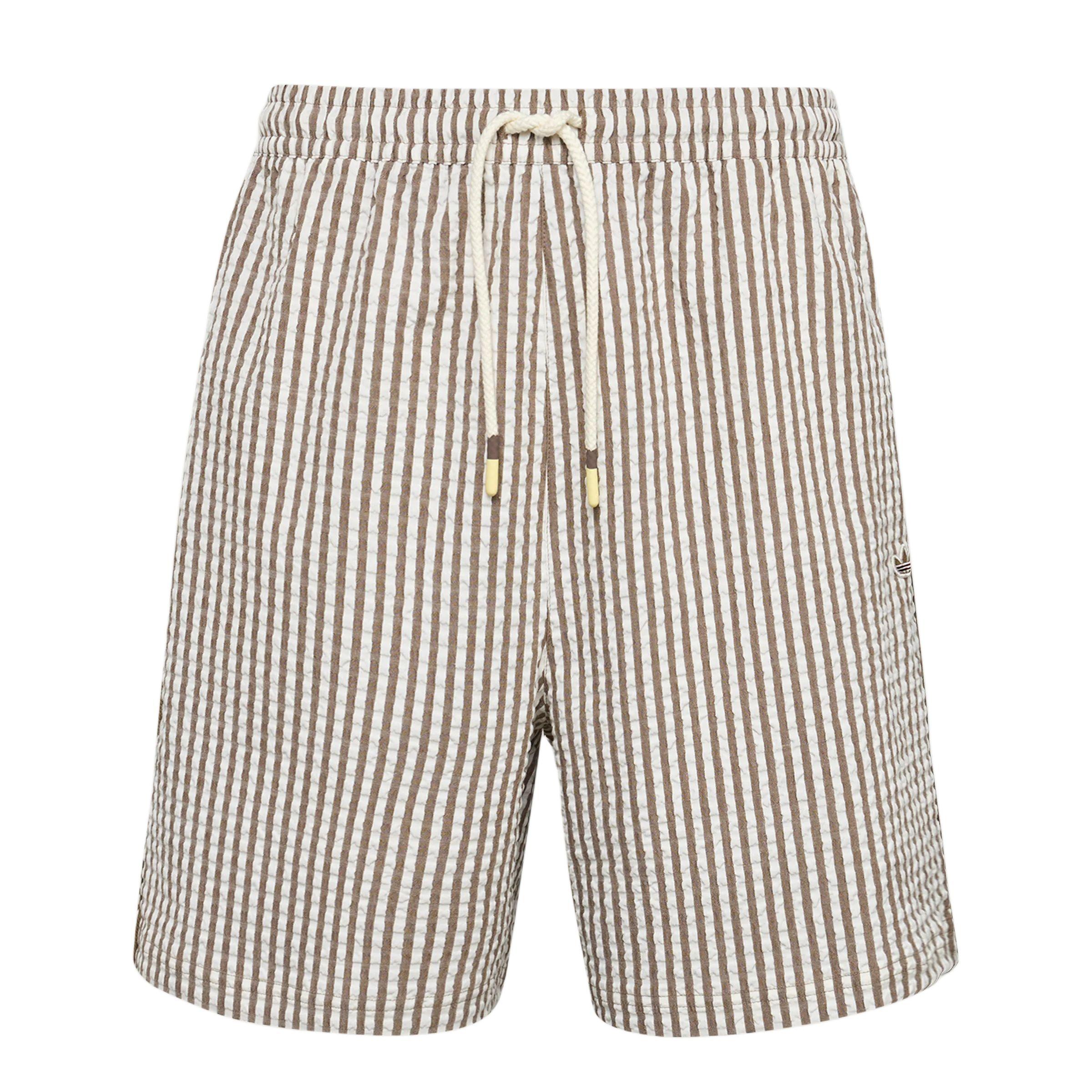 Adidas Originals Resort Holiday Striped Waist Tie Casual Shorts Men shorts KX0698 M