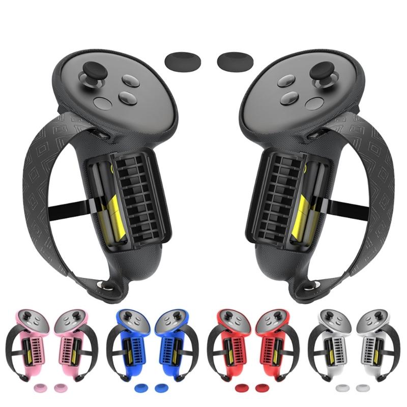 Protective Silicone Sleeves for Quest3S Controllers To Prevent Damage and Enhanceds Grip for Home Entertainment