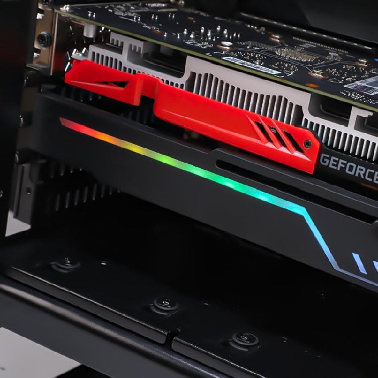 LED GPU Holder Graphic Card Bracket ARGB Vertical Graphic Video Card Holder