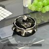 BRLight Luxury Ashtray Living Room with Lid Anti Fly Ash Ceramic Cigar Ashtray Decoration Chinese Home Decoration Art Friend GiftEY