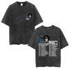 T-shirt Vintage Lavate Kendrick Lamar & SZA Grand National Tour 2026 They Not Like Us Grafica T-shirt Uomo Hip Hop T-shirt Y2K