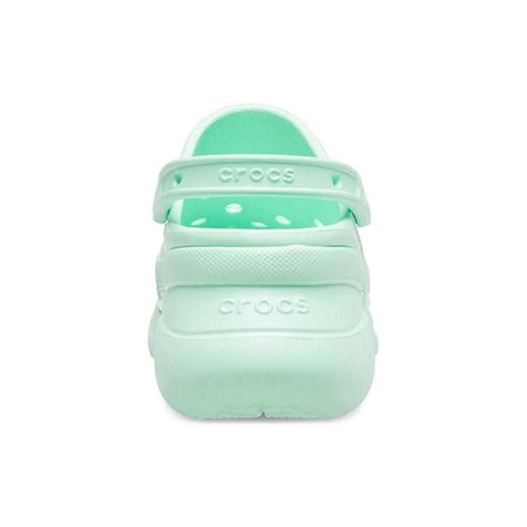 Crocs Classic Clog Retro Thick Sole Sandals Mint Green Women's 206302-3TI