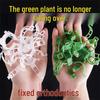 100-Pack Climbing Plant Fixing Clips - Green Vine Support Buckles for Plant Climbing and Stability