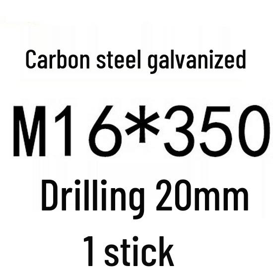 Extra Long Expansion Screws Set - Pull-Out Bolts M6/M8/M10/M12/M14/M16 in Various Sizes (200x250x300x400)