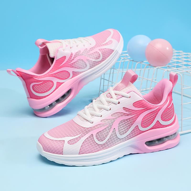 Autumn New Fashionable Versatile Womens Sports Shoes Rebound Assisted Running Shoes Breathable Shock-absorbing Walking Shoes