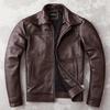 Männer Echte Rindsleder Jacken Echtes Leder Jacke Männer Kleidung Herbst Mantel Herren Kleidung Jaqueta Couro Legítimo Masculino